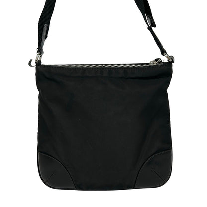 Prada Shoulder Bag Black Leather — view 3