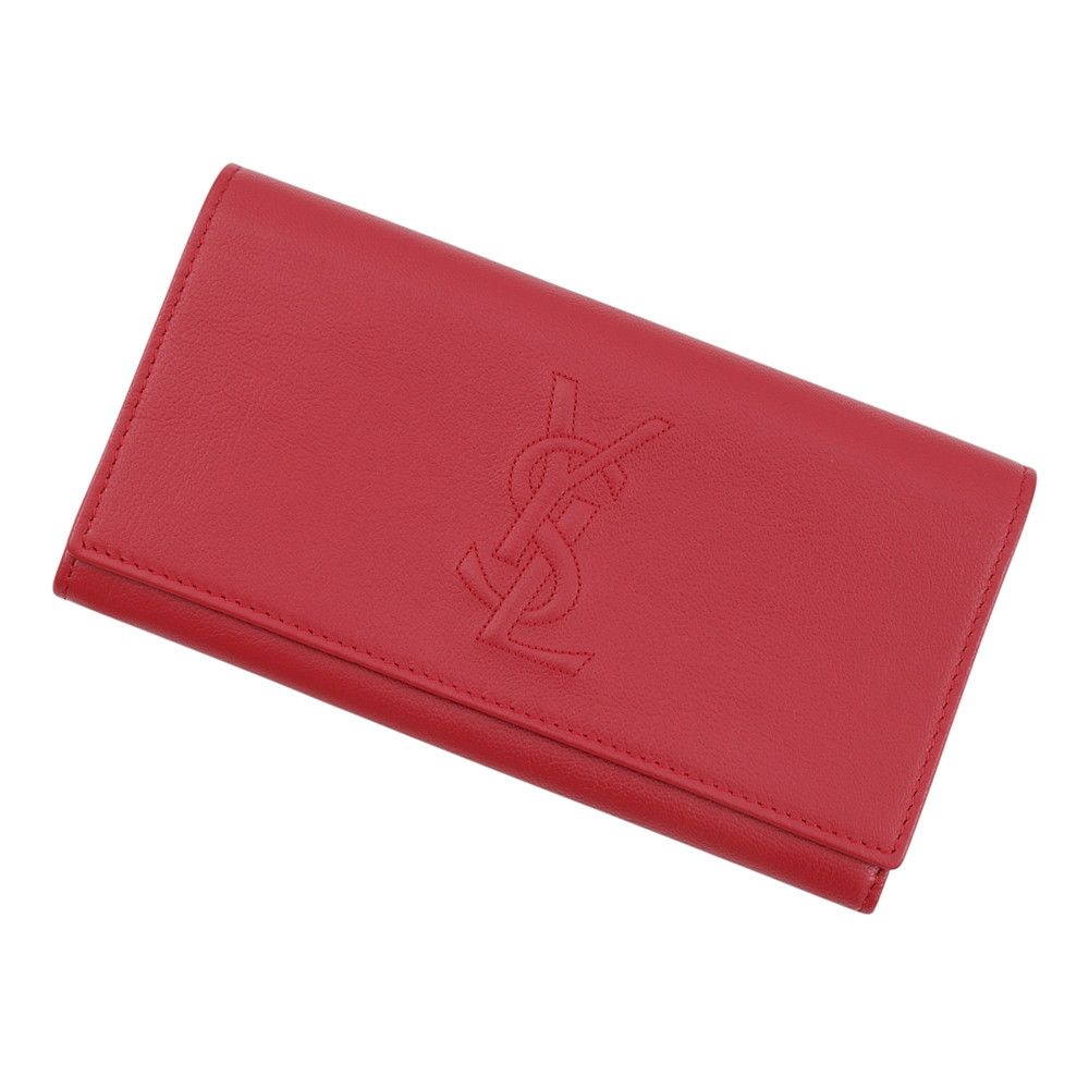 Saint Laurent Paris Wallet YSL Logo Leather