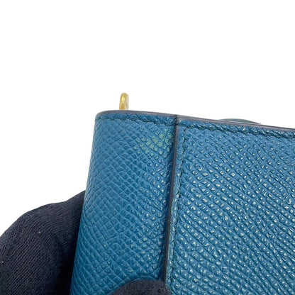 Dior Tri Foldwallet Saddle Lotus Compact Wallet Grained Calfleather — view 7