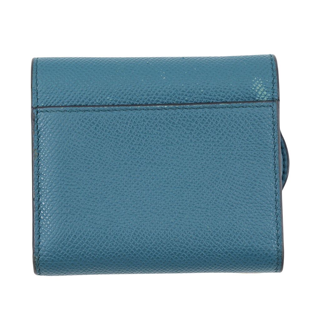 Dior Tri Foldwallet Saddle Lotus Compact Wallet Grained Calfleather — view 3