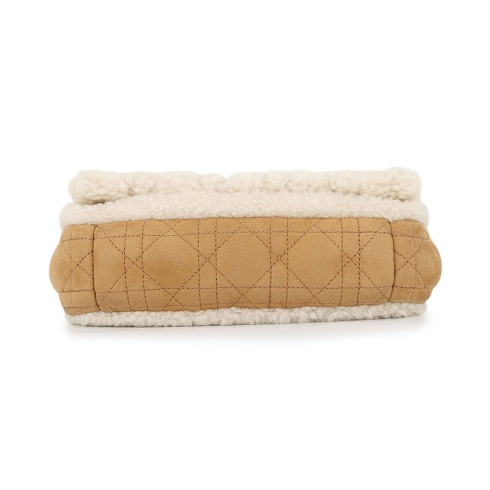 Dior Shoulder Bag Cannage Shearling — view 3