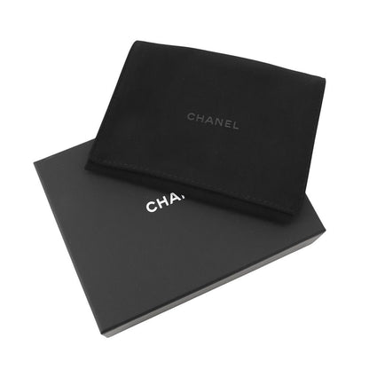 Chanel Bi Foldwallet CC Logo Small Flap Wallet Caviar Leather — view 8