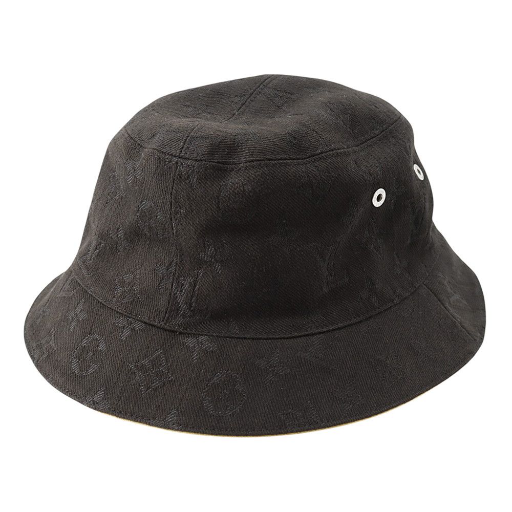 Louis Vuitton Hat Reversible Bucket Hat 58 Hat Black