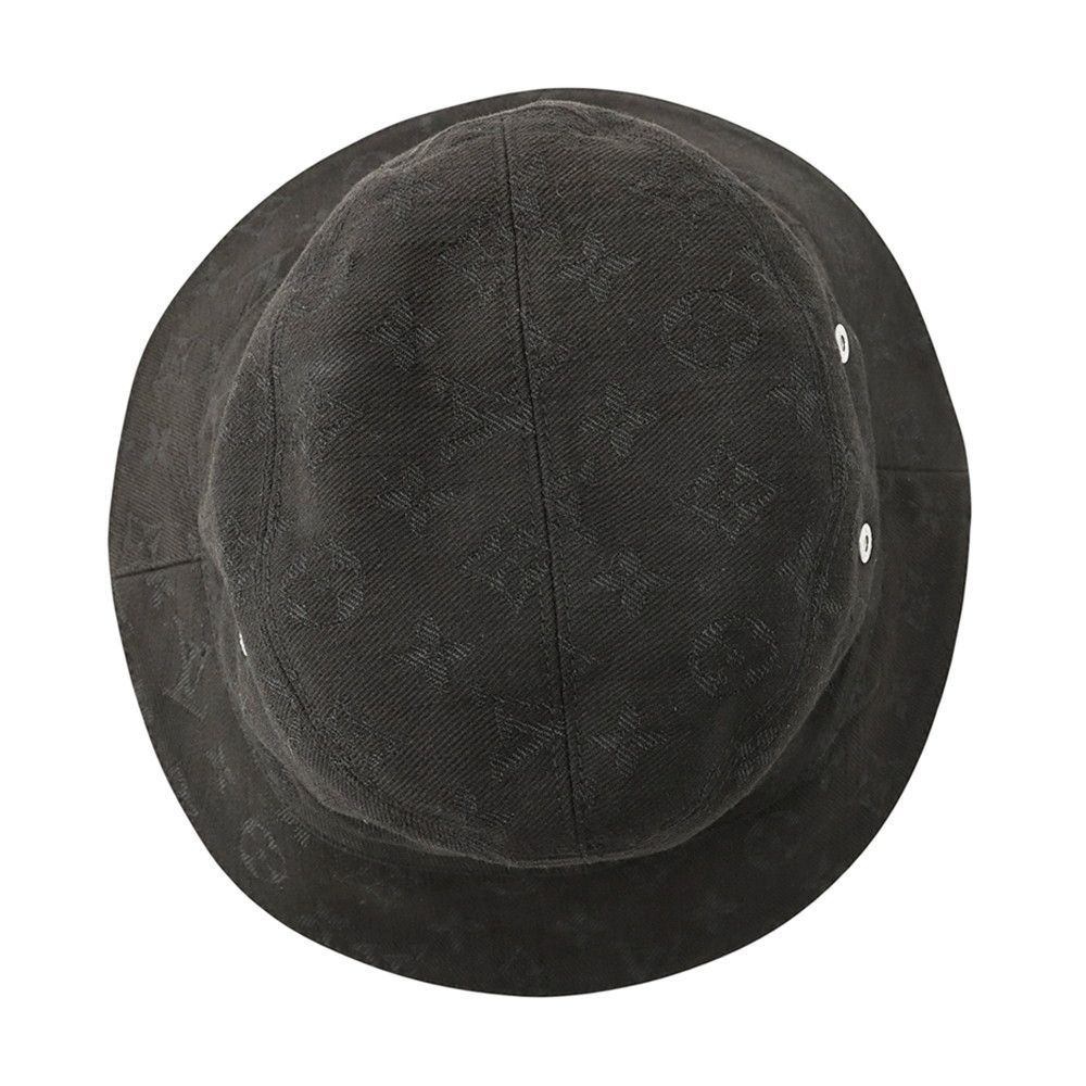 Louis Vuitton Hat Reversible Bucket Hat 58 Hat Black — view 4