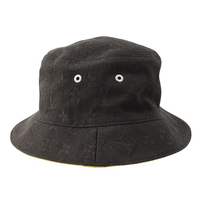 Louis Vuitton Hat Reversible Bucket Hat 58 Hat Black — view 2