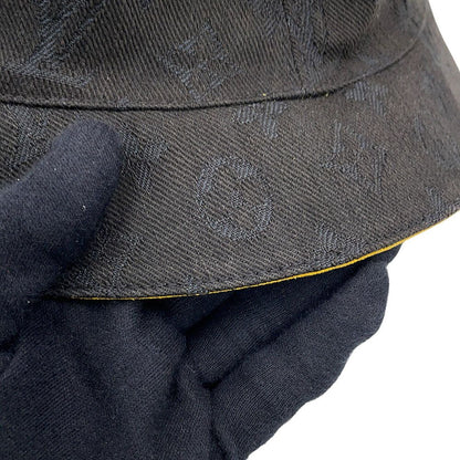 Louis Vuitton Hat Reversible Bucket Hat 58 Hat Black — view 9