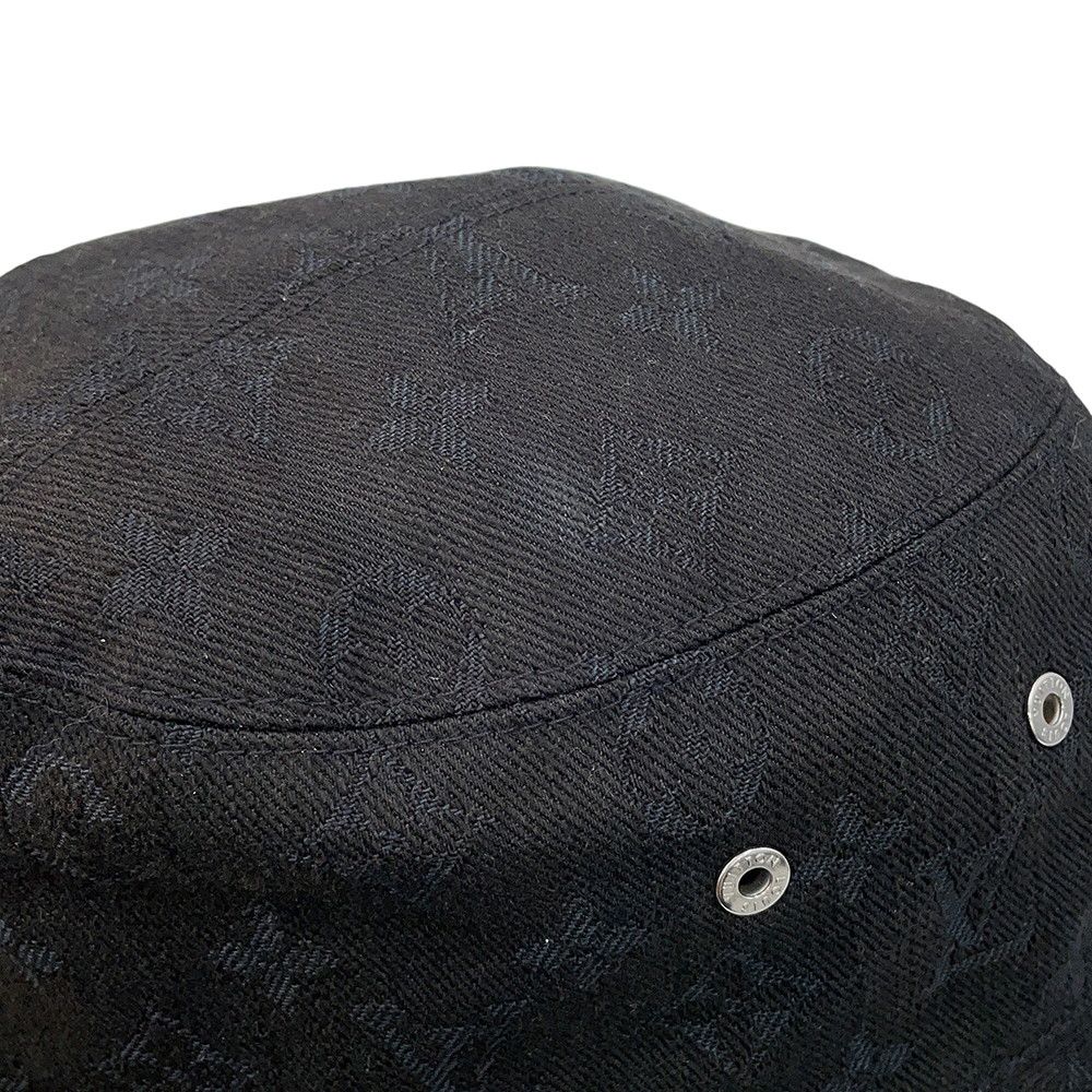 Louis Vuitton Hat Reversible Bucket Hat 58 Hat Black — view 7