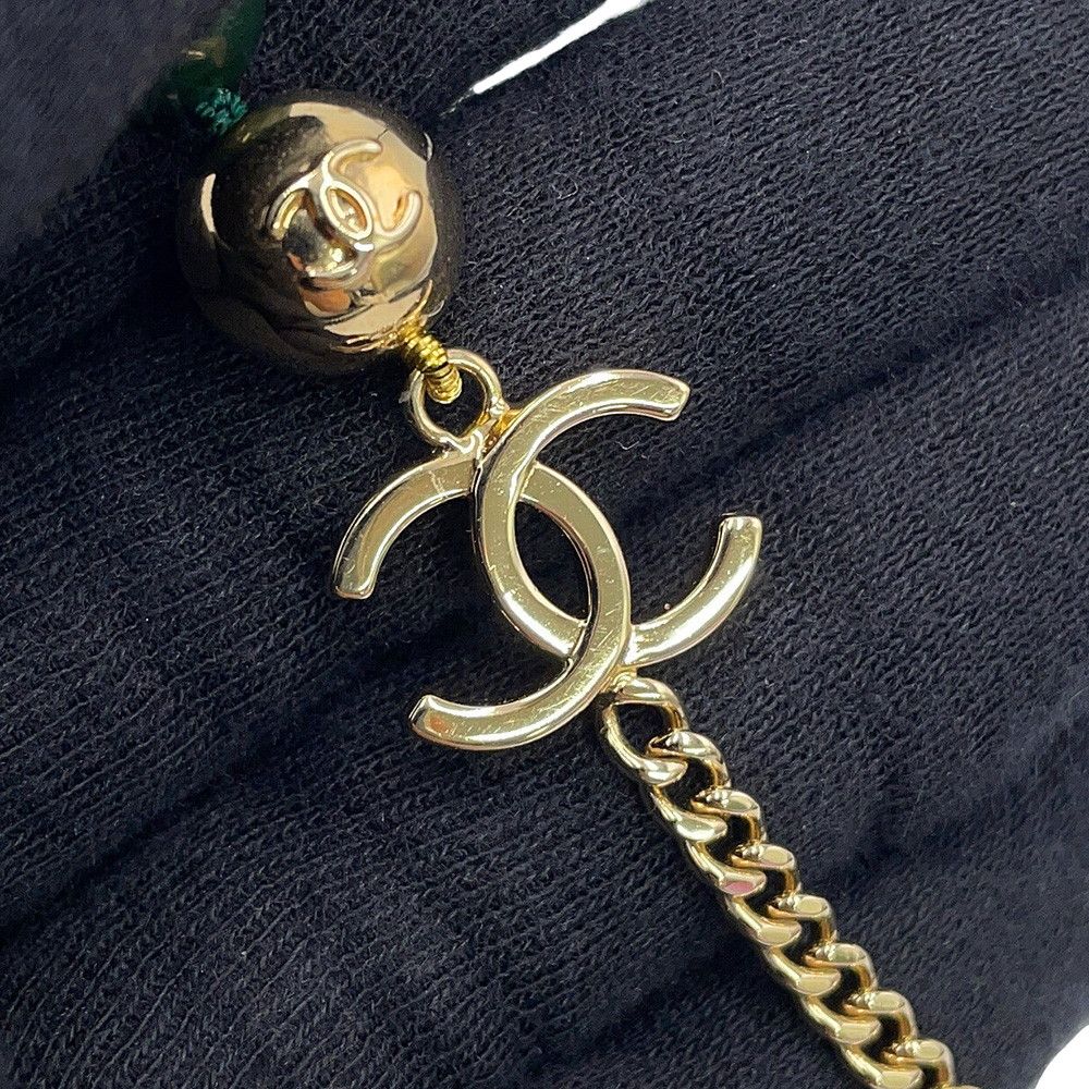 Chanel Sunglasses Round CC Logo Pearl Chain with Eyewear — view 8