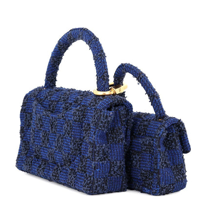 Chanel Handbag CC Logo Quilted Parent and Childbag Tweed — view 2