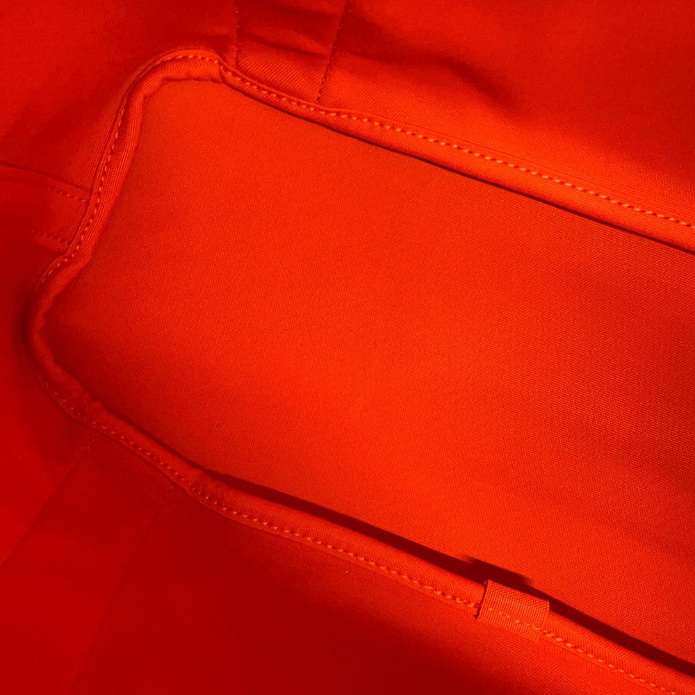 Hermes Sac de Panthere Ju Groom Navy Who Silver Twarshe Blanc Canvas Tote — view 8