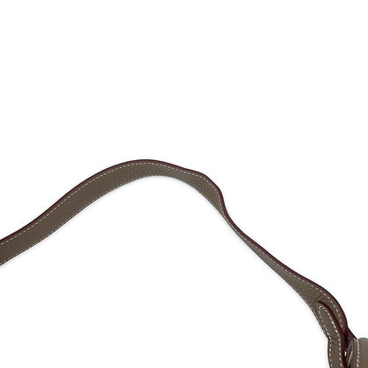 Hermes Lindy 26 Etoupe Gold Taurillon Clemence 2-Way Shoulder — view 7