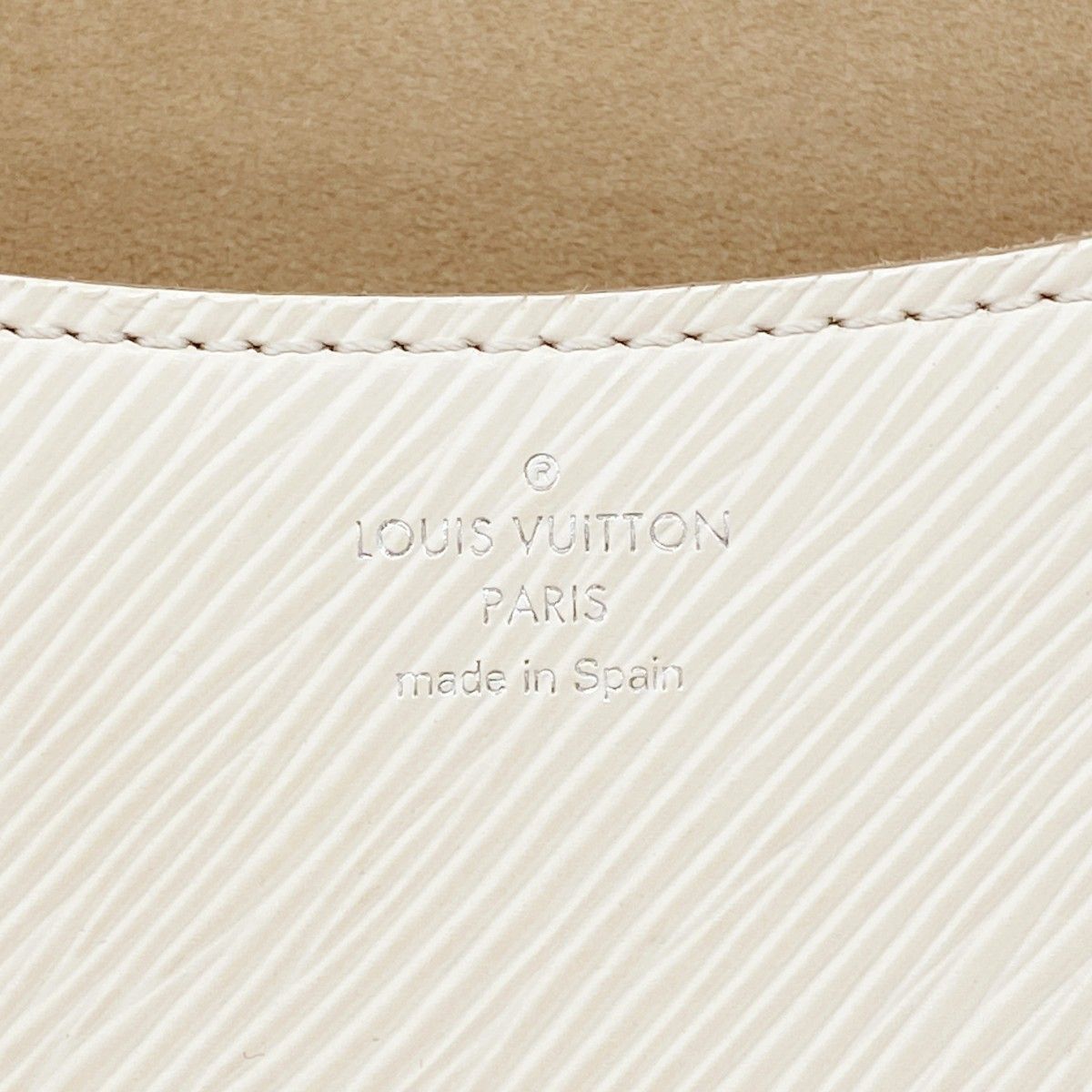 Louis Vuitton Shoulder Bag Epi Buci White — view 5