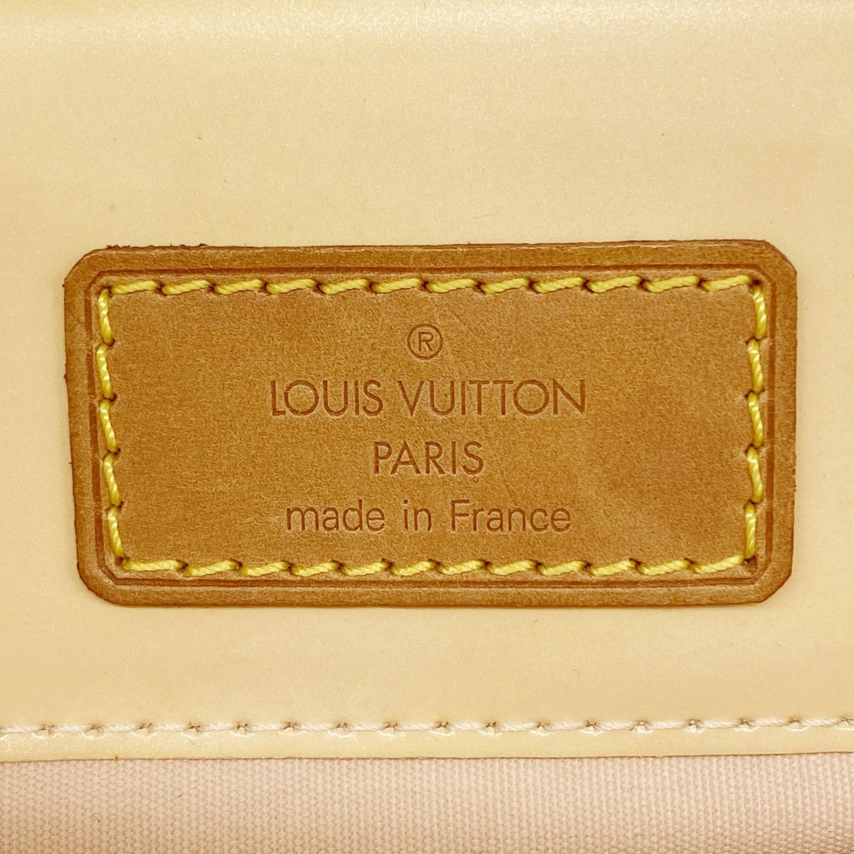 Louis Vuitton Handbag Vernis Reed PM Marshmallow Pink — view 5