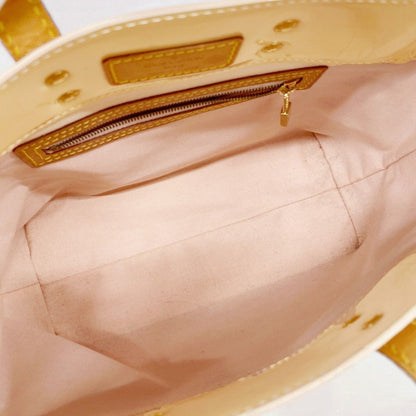 Louis Vuitton Handbag Vernis Reed PM Marshmallow Pink — view 4