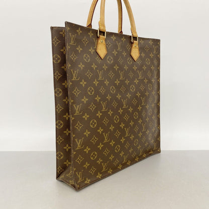 Louis Vuitton Tote Monogram Sac Plat Brown — view 2