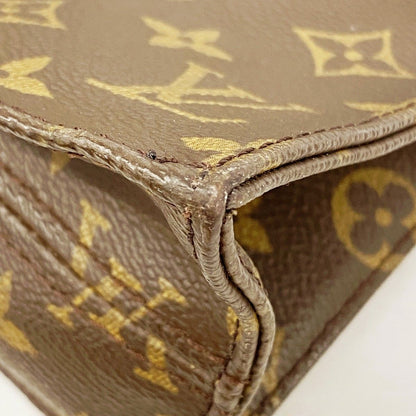 Louis Vuitton Tote Monogram Sac Plat Brown — view 6