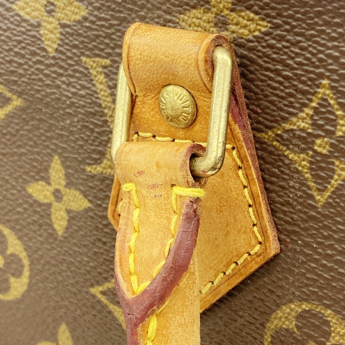 Louis Vuitton Tote Monogram Sac Plat Brown — view 8