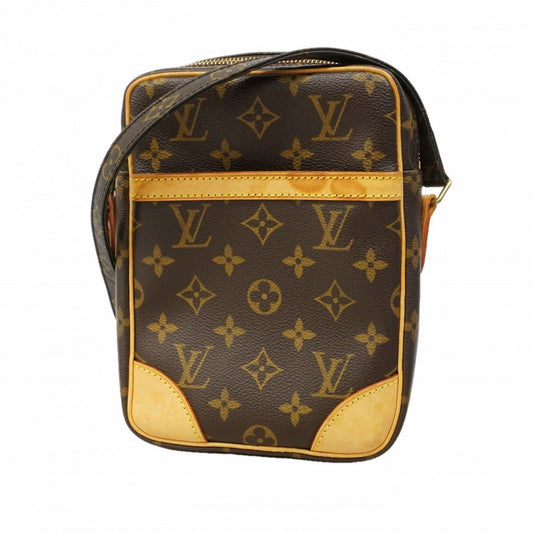 Louis Vuitton Shoulder Bag Monogram Danube Brown