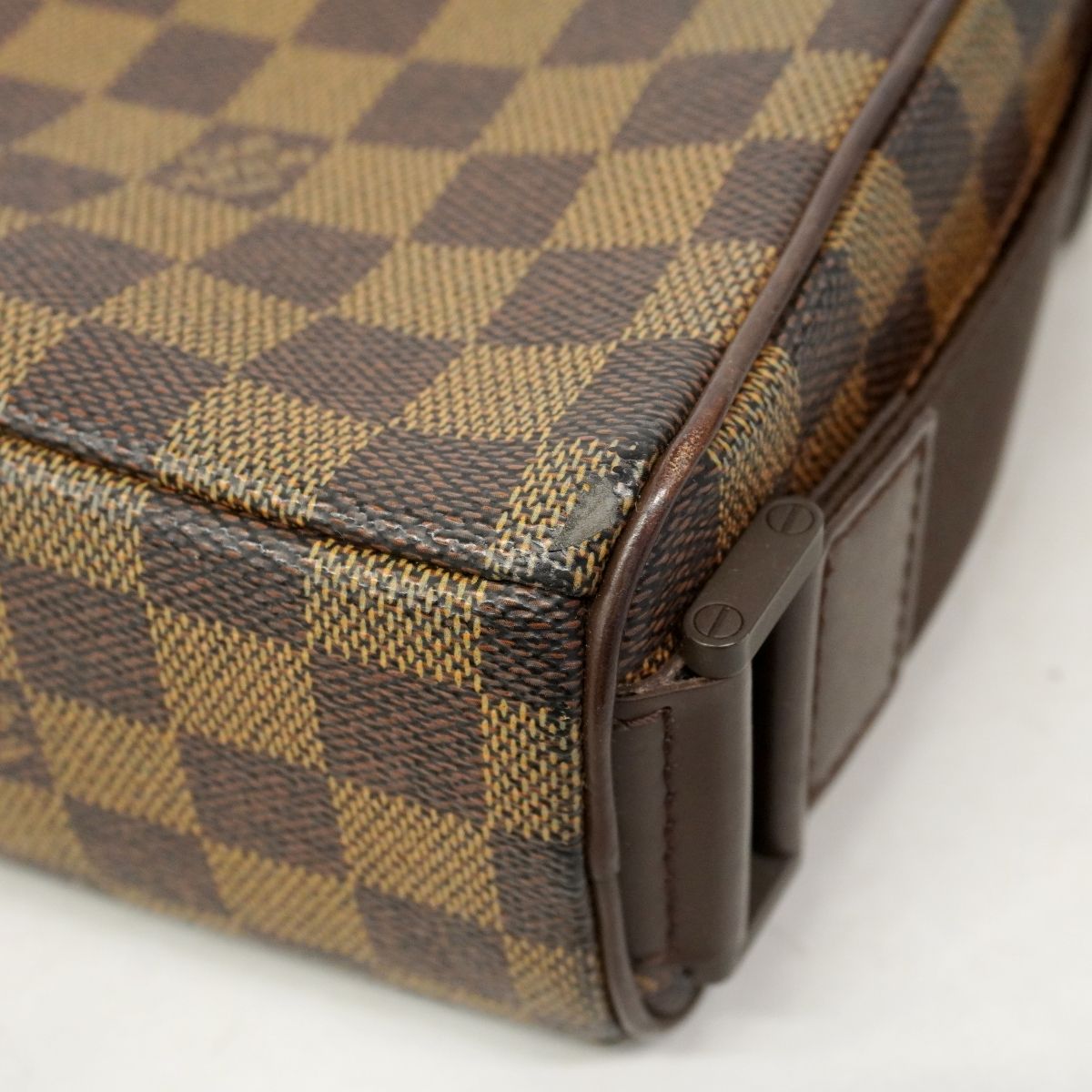 Louis Vuitton Shoulder Bag Damier Olaf PM Ebene — view 6