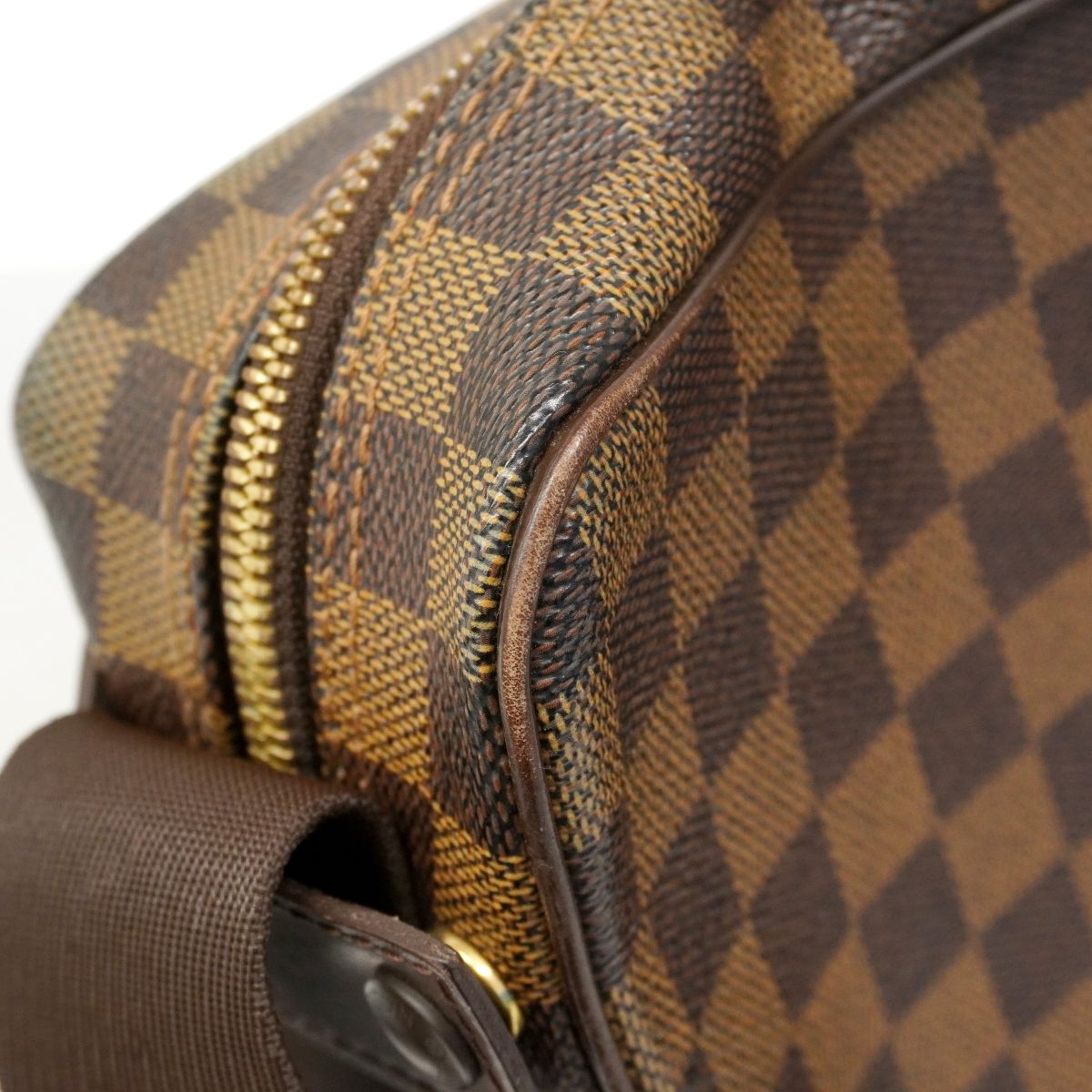 Louis Vuitton Shoulder Bag Damier Olaf PM Ebene — view 7
