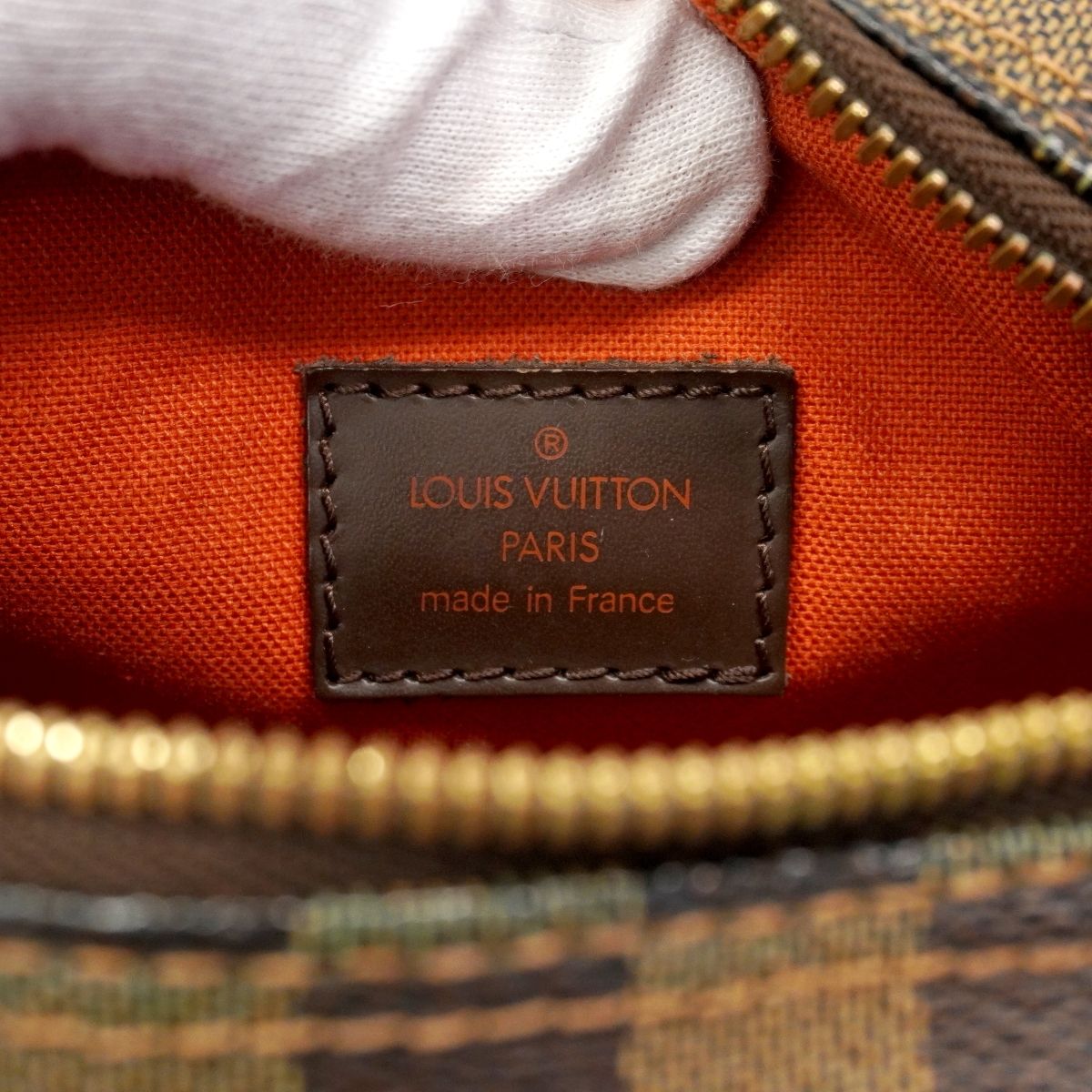 Louis Vuitton Shoulder Bag Damier Olaf PM Ebene — view 5