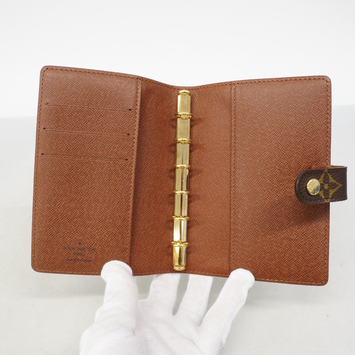 Louis Vuitton Notebook Cover Monogram Agenda PM Brown — view 4