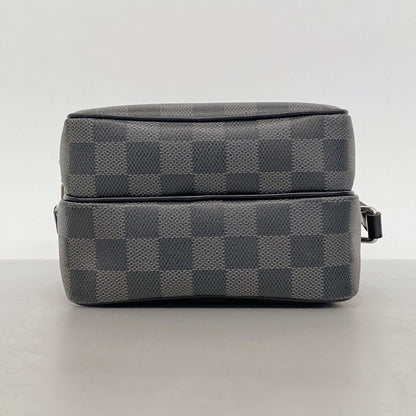 Louis Vuitton Shoulder Bag Damier Graphite Rem Black Gray — view 3