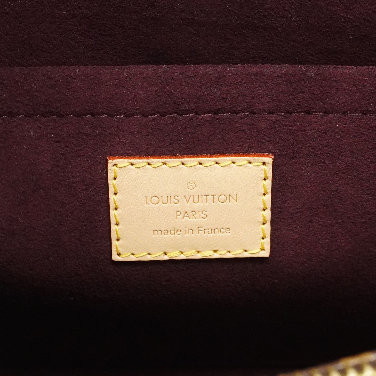 Louis Vuitton Handbag Monogram Mont MM Brown 2-Way — view 5