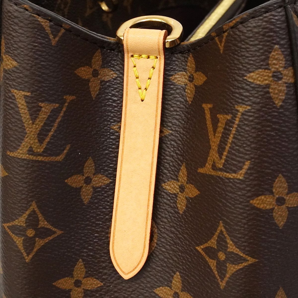 Louis Vuitton Handbag Monogram Mont MM Brown 2-Way — view 8