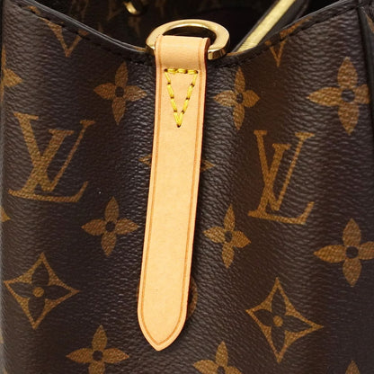 Louis Vuitton Handbag Monogram Mont MM Brown 2-Way — view 8
