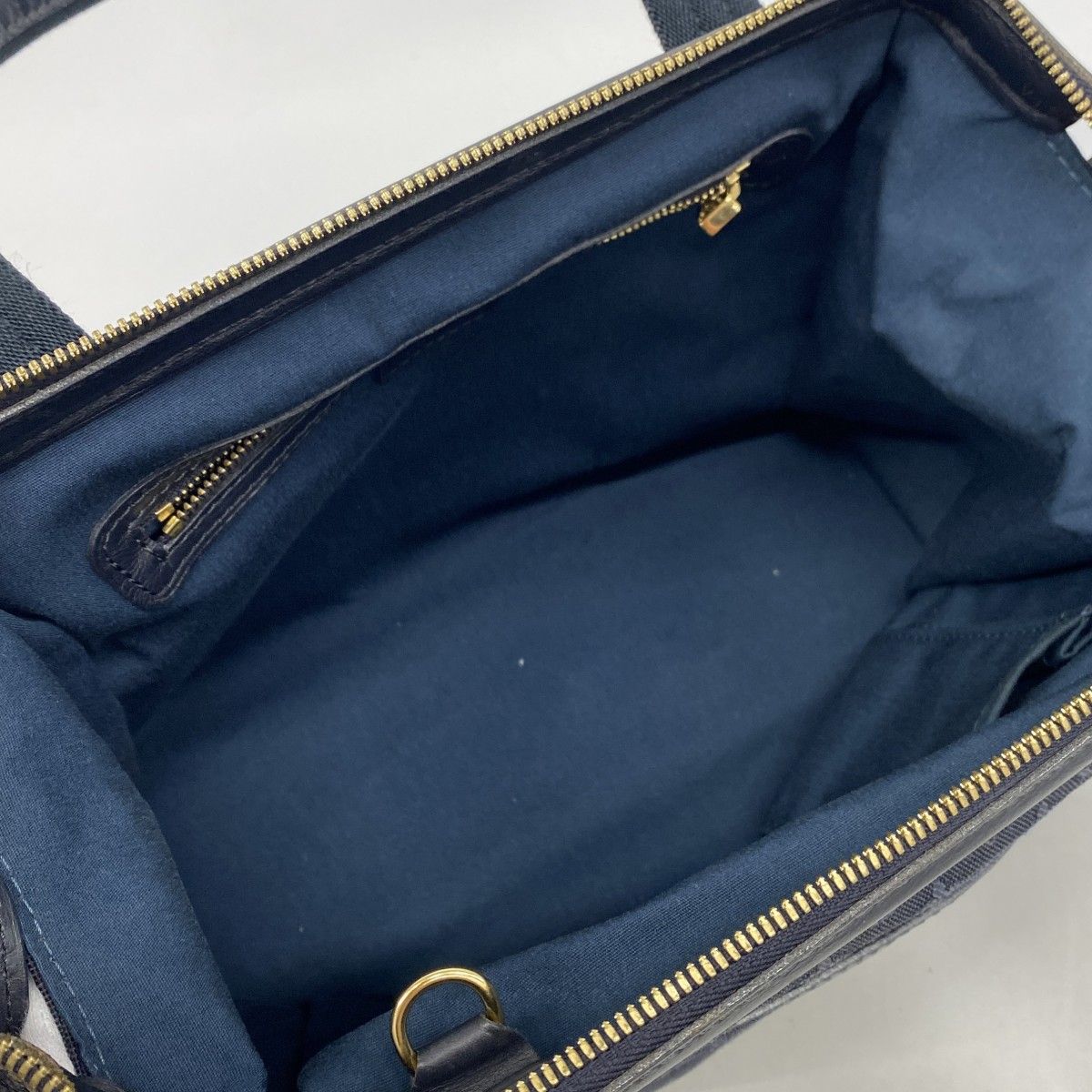 Louis Vuitton Handbag Monogram Mini PM Blue — view 4