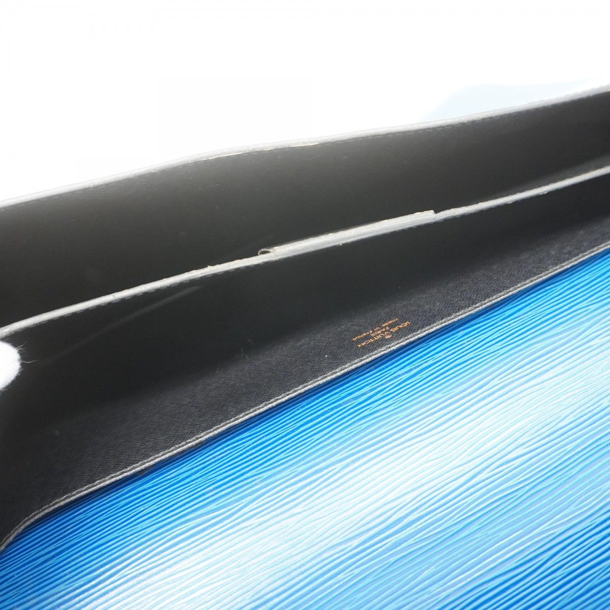 Louis Vuitton Briefcase Epi Blue — view 4