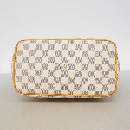 Louis Vuitton Tote Damier Azur Saleya PM White — view 3
