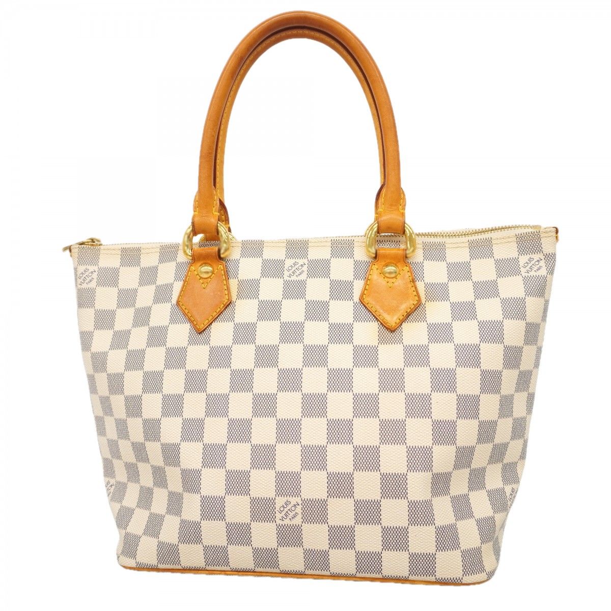 Louis Vuitton Tote Damier Azur Saleya PM White