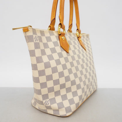 Louis Vuitton Tote Damier Azur Saleya PM White — view 2