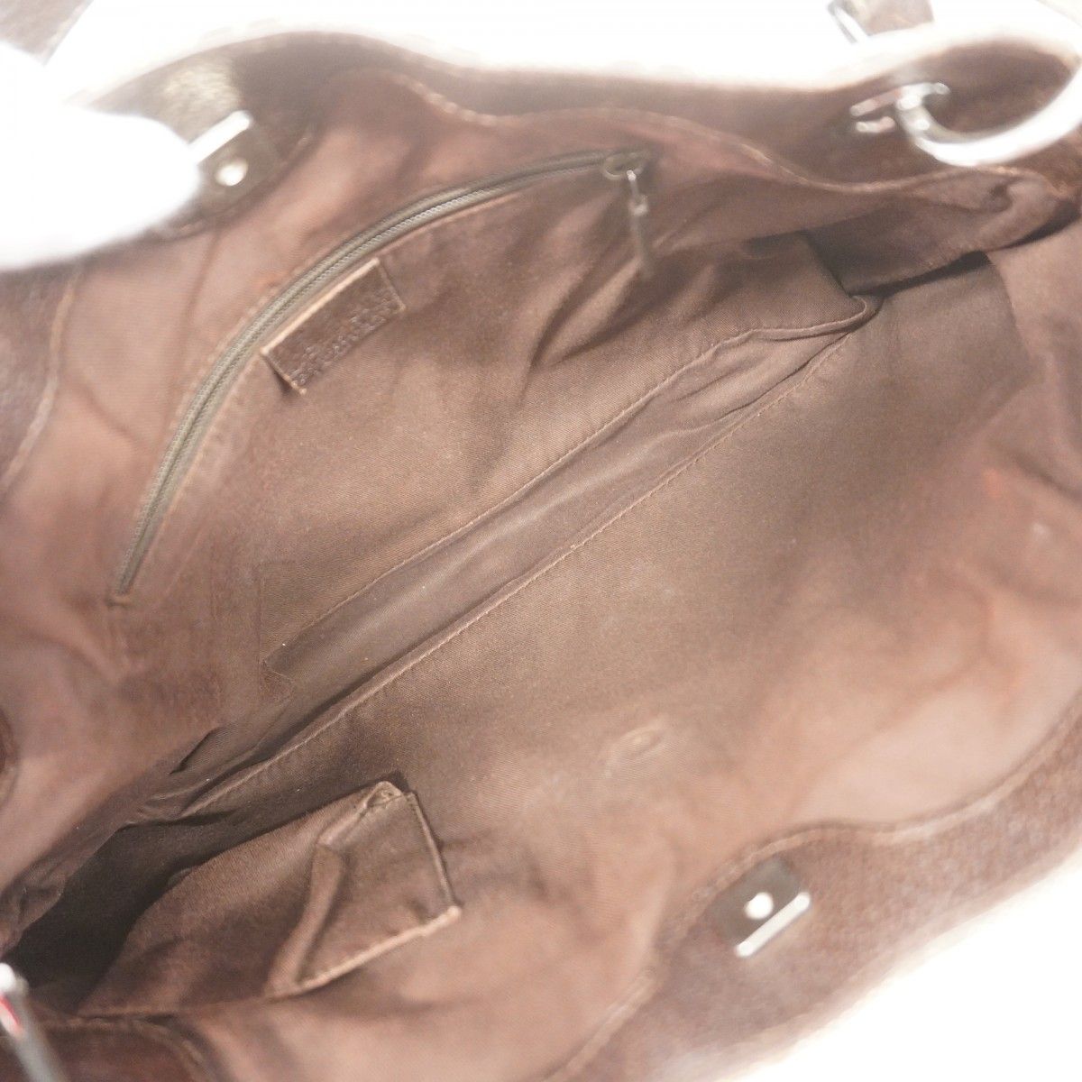 Gucci Tote GG Canvas Beige Silver — view 4