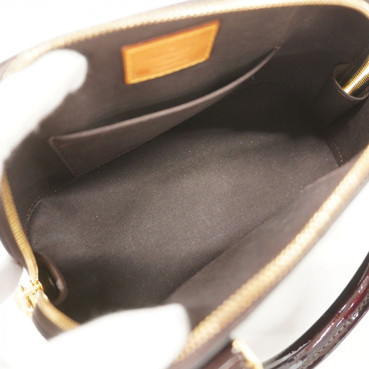 Louis Vuitton Handbag Vernis Alma BB Amarante 2-Way — view 4