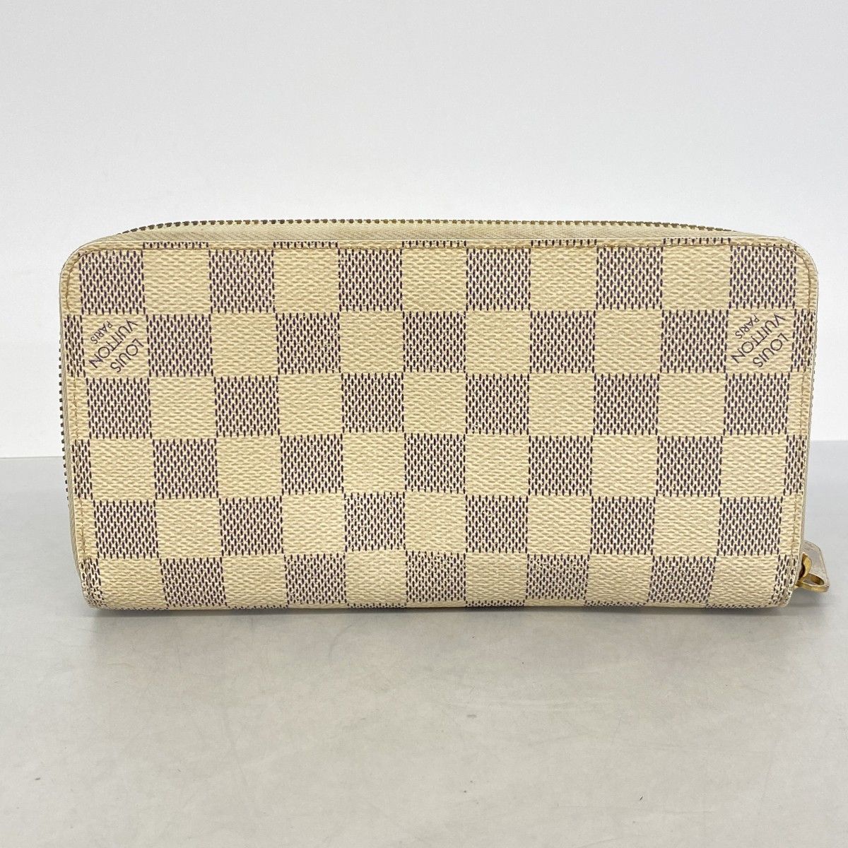 Louis Vuitton Wallet Damier Azur Zippy White — view 9