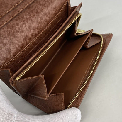 Louis Vuitton Wallet Monogram Porte-Monnaie Brown — view 3