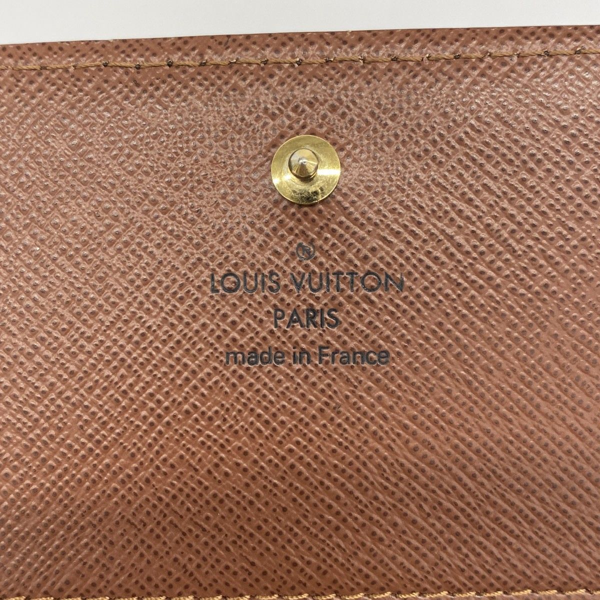 Louis Vuitton Wallet Monogram Porte-Monnaie Brown — view 4