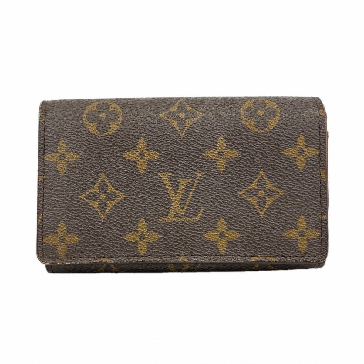 Louis Vuitton Wallet Monogram Porte-Monnaie Brown