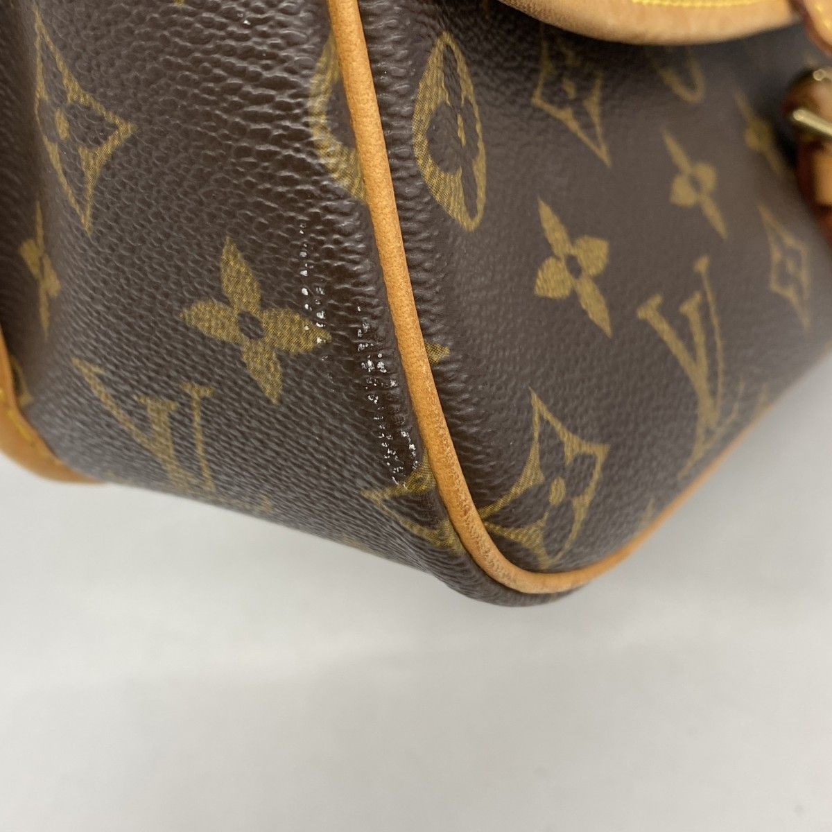 Louis Vuitton Shoulder Bag Monogram Sologne Brown — view 6