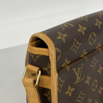 Louis Vuitton Shoulder Bag Monogram Sologne Brown — view 7