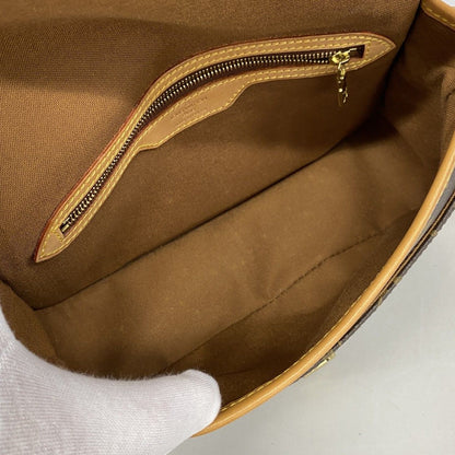 Louis Vuitton Shoulder Bag Monogram Sologne Brown — view 4