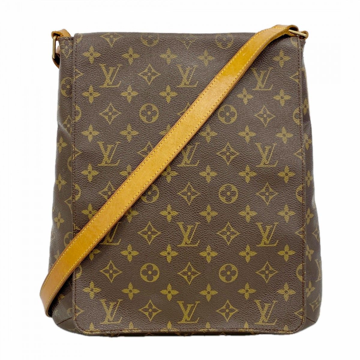 Louis Vuitton Shoulder Bag Monogram Musette Brown