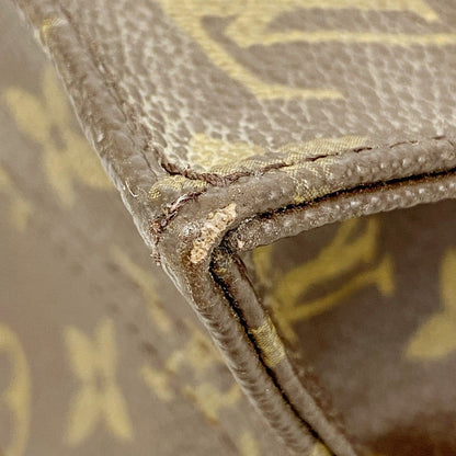 Louis Vuitton Tote Monogram Sac Plat Brown — view 6