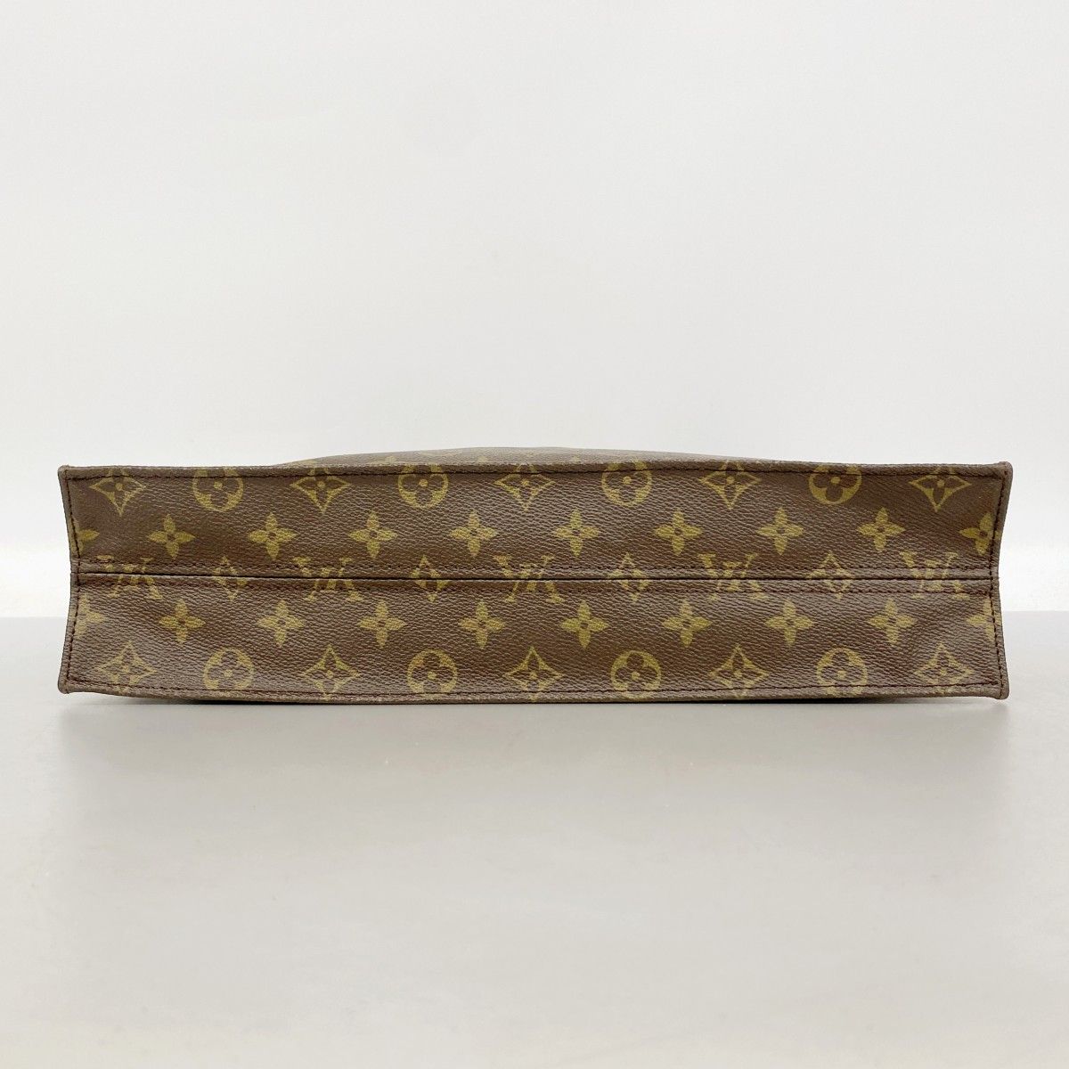 Louis Vuitton Tote Monogram Sac Plat Brown — view 3