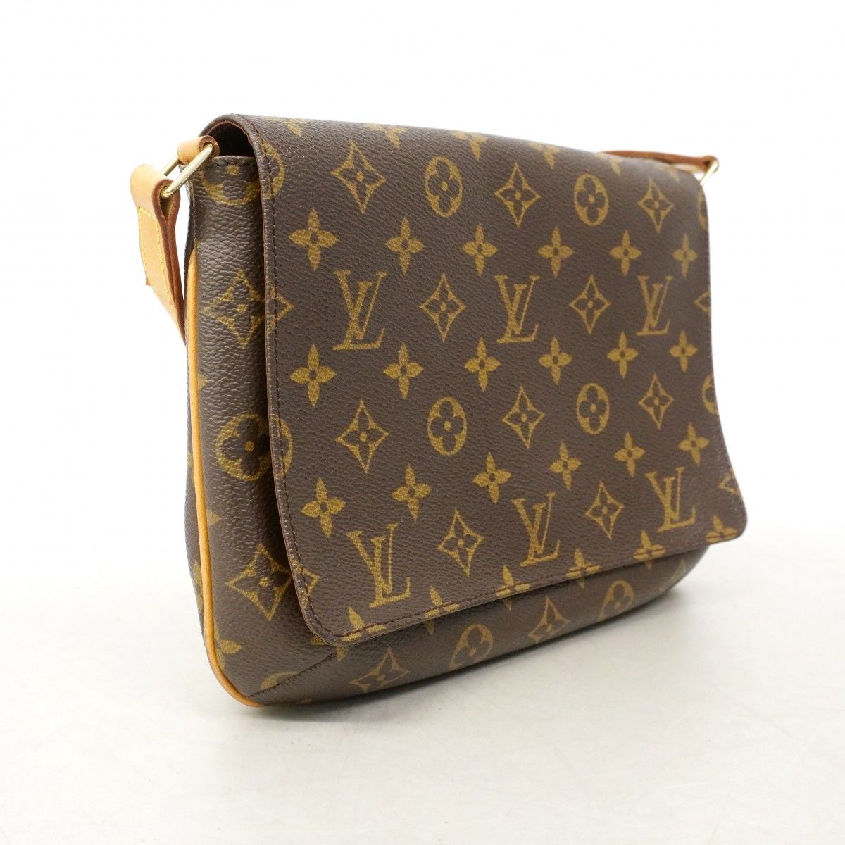 Louis Vuitton Shoulder Bag Monogram Musette Brown — view 2