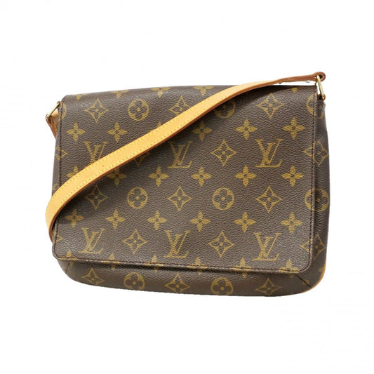 Louis Vuitton Shoulder Bag Monogram Musette Brown