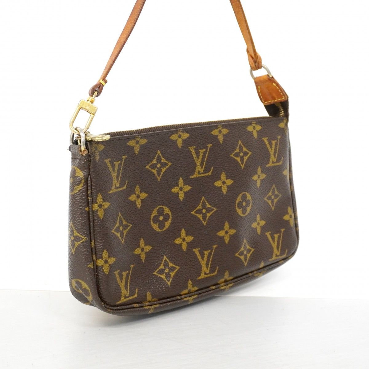 Louis Vuitton Pouch Monogram Pochette Soir Brown — view 2